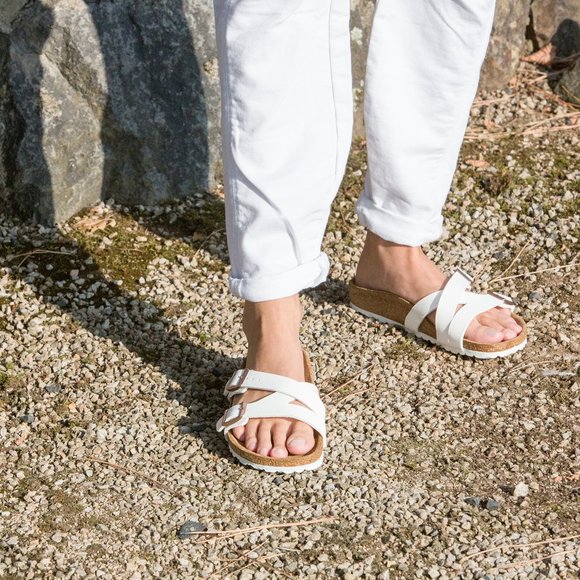 NWT Birkenstock Yao Balance White Sz38 - Picture 6 of 7